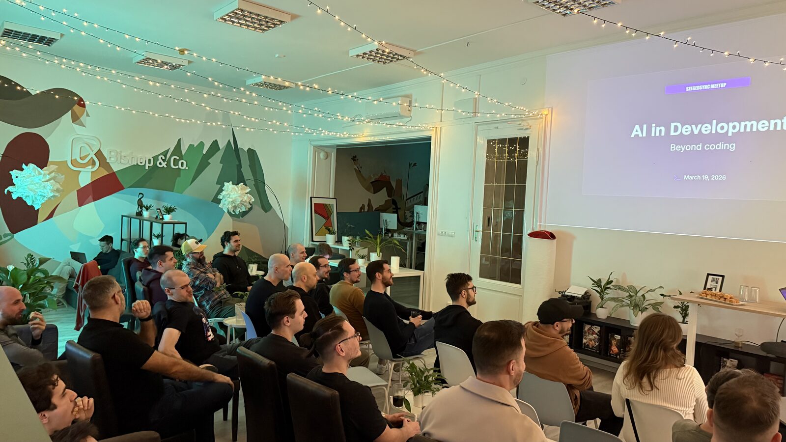 I. szegedsync - Real AI use cases for modern tech teams - meetup photo 3